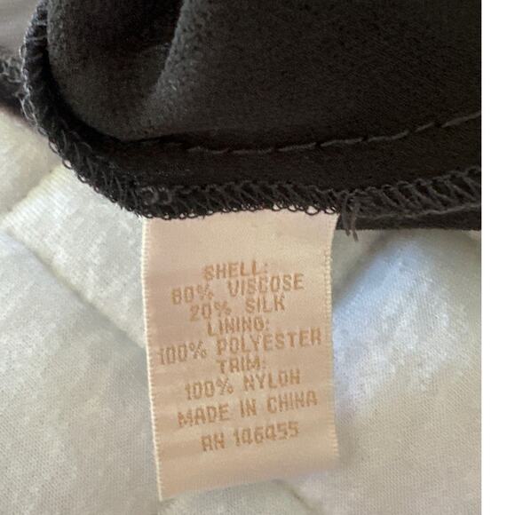 GOLD HAWK Womens Top Large Brown Velvet Babydoll Grunge Goth Retro Y2K Summer - Picture 7 of 9